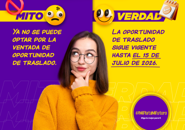 Mito: Ya no se puede optar por la ventana de oportunidad de traslado.